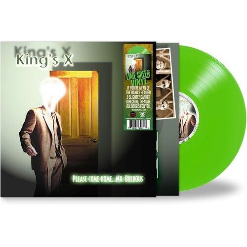 King's X - Please Come Home...Mr. Bulbous - Green [Vinyl Lp] Colored Vinyl, Green, Ltd Ed, Anniversary Ed
