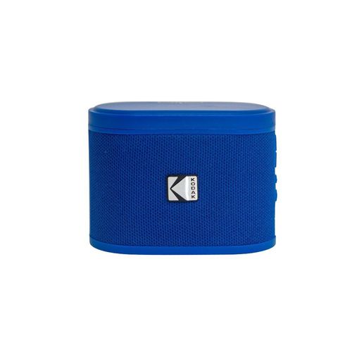 KODAK Soundbrix - Enceinte Bluetooth Magnétique avec Mécanisme de Docking, Sans Fil, Connectez jusqu'à 100 Enceintes, Autonomie de 3h, Charge Type-C, Puissance 5W RMS - Bleu