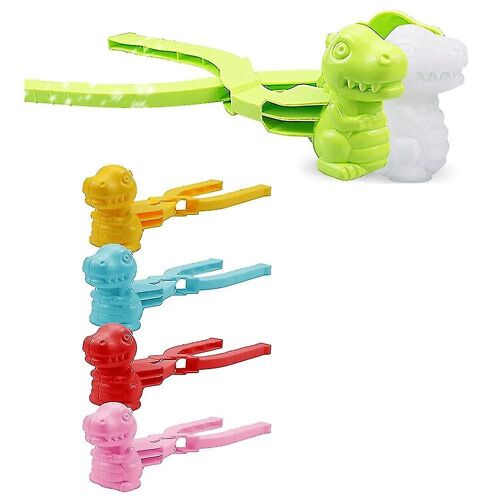 Clips De Dinosaures En Plein Air Jouez Avec Des Outils De Neige Et De Sable En Hiver, Jouets Éducatifs Sur La Neige, Beac Extérieur