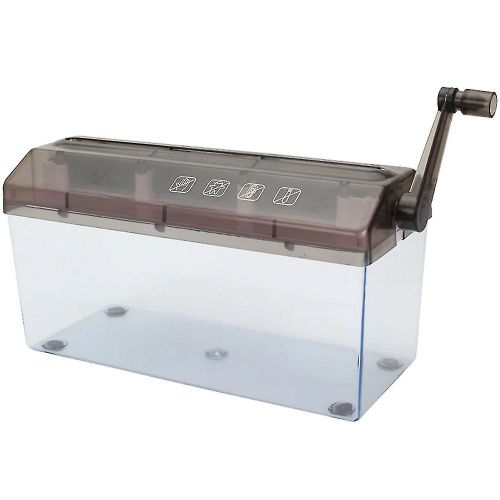 Destructeur De Documents Manuel, Coupe A4 Compatible Maison, Mini