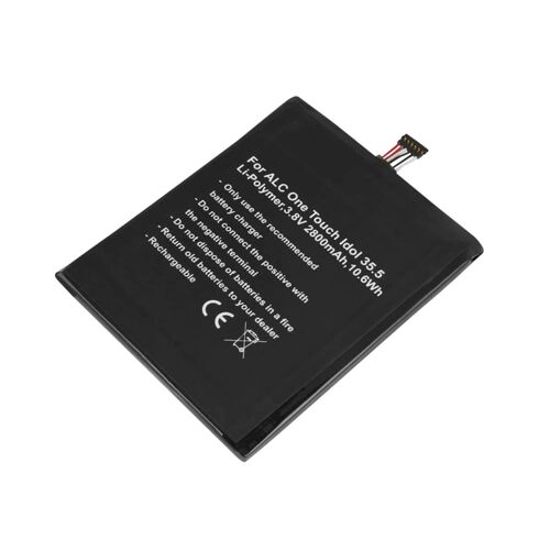 Batterie de Remplacement Alcatel One Touch Idol 3 5.5 Li‑Polymer 3.8V 2800mAh Noir
