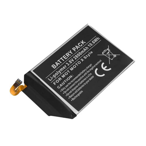 Batterie De Remplacement Motorola Moto X Style Li-Polymer 3,8v 2800mah 10,6wh Noir