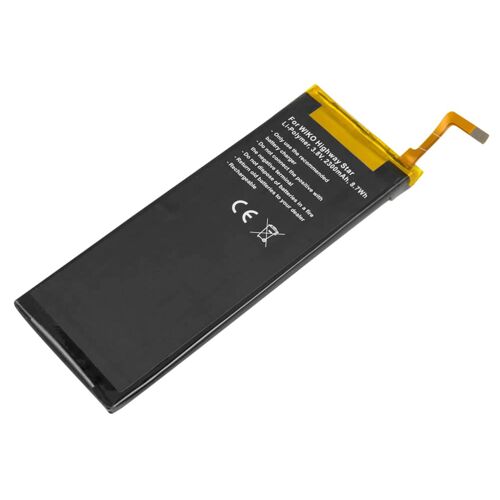 Batterie De Remplacement Pour Wiko Highway Star Li-Polymer 3,8v 2300mah 8,7wh Noir