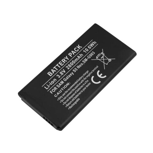 Batterie Pour Smartphone Samsung Galaxy S5 Neo Li-Ion 3.8v 2800mah 10.6wh Noir