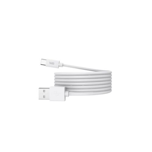 Câble USB-C / USB-C - 60W - 1m - Blanc