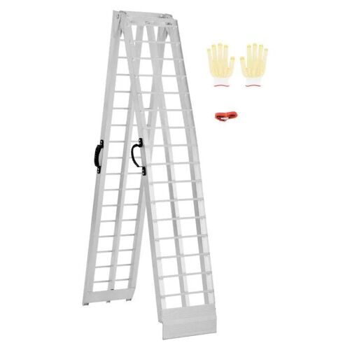 Rampe D'accès En Aluminium-Vevor-1 Pièce-Rampe De Chargement Pliable-272 Kg-Avec Poignées
