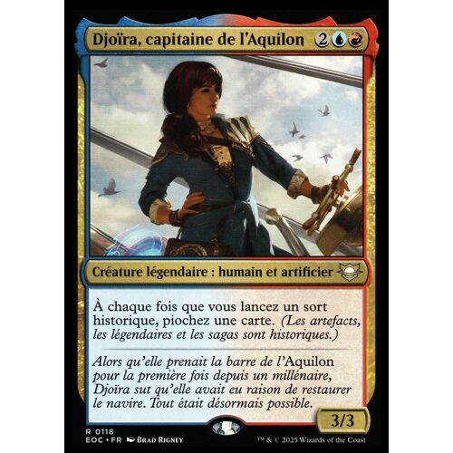 Djoïra Capitaine De L' Aquilon - Magic - Commander - Aux Portes Des Éternités Vf - R - 118
