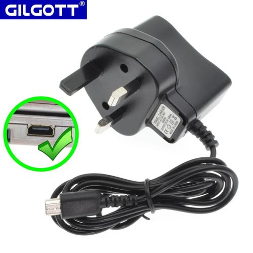 Chargeur De Voyage 100v-240v, Prise Britannique, Adaptateur Secteur Pour Nintendo Ds Lite Dsl