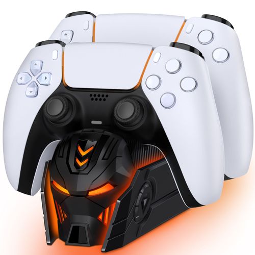 Dinofire-Support De Contrôleur Sans Fil Pour Sony Playstation 5,Chargeur Rapide Pour Touristes,Manette De Jeu Dualwhip,Fc502,Ps5 -Blanc