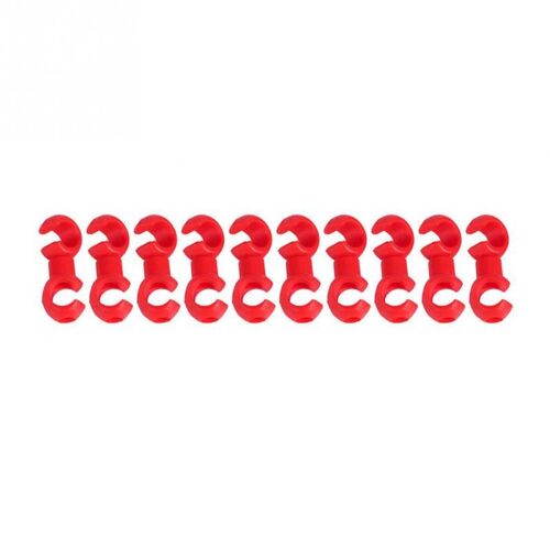 Lot De Guides-Câbles En S Pour Freins Et Dérailleurs De Vélo Ou Vtt,10 Pièces, Collier Rotatif Pour Guidage Des Lignes, Anneaux De Maintien,