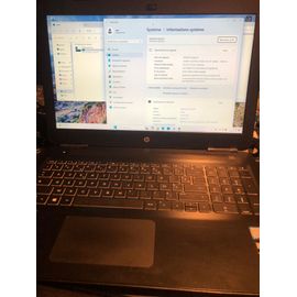 HP 15-bc401nf - 15" Intel core i5 - Ram 16 Go - SSD 500 Go