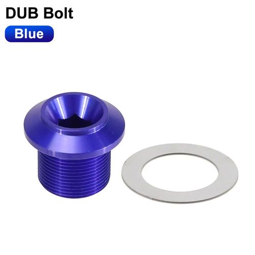 Heppe-Capuchon De Bras De Manivelle De Vélo,Couvercle De Manivelle Dub Pour Sram Nx,Gx,Force,Xx1,Axs,Vis De Pédalier,2,2 De Manivelle S233,Vis De Verrouillage -Dub Bolt Bleu