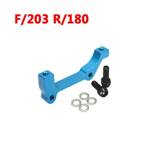 Pm/Is-Adaptateur De Rotor De Frein À Disque Pour Vélo De Route Et Vtt,Étrier De 180mm Et 203mm -Bleu F203-R180mm