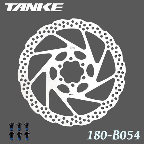 Frein À Disque Hydraulique Avec Boulons Pour Vélo De Route Et Vtt,Pièces De Vélo,Rotors Lisses D'huile,Tailles Ke,140,160,180,203 -180-B054 1pcs-A