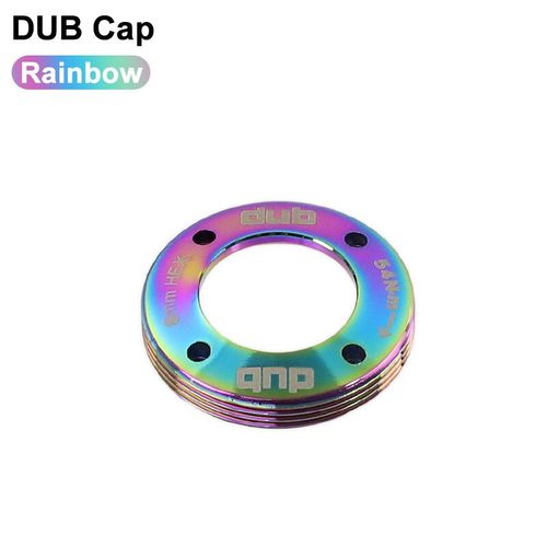Heppe-Capuchon De Bras De Manivelle De Vélo,Couvercle De Manivelle Dub Pour Sram Nx,Gx,Force,Xx1,Axs,Vis De Pédalier,2,2 De Manivelle S233,Vis De Verrouillage -Dub Cap Rainbow