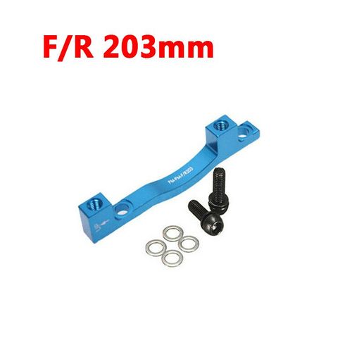 Pm/Is-Adaptateur De Rotor De Frein À Disque Pour Vélo De Route Et Vtt,Étrier De 180mm Et 203mm -Bleu F-R203mm
