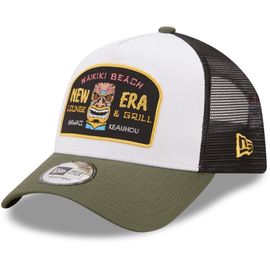 New Era A-Frame Trucker Cap - Waikiki Beach Hawaii Keauhou