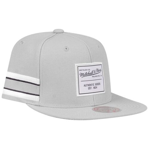Mitchell & Ness Snapback Cap - Gameday Patch Gris