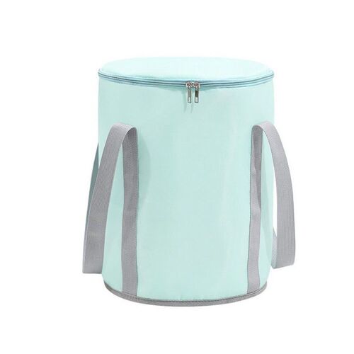 Seau De Bain De Pieds Pliable - Bassin De Trempage Portable Pour Voyage Et Utilisation En Extérieur - Bleu, 30 Cm De Diamètre, 36 Cm De Hauteur