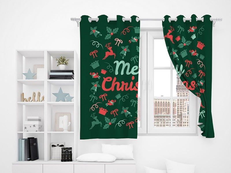 Rideau Occultant Thermiques 183X117Cm, Rideaux Salon Moderne, Ce Tissu Est Durable Et Au Joli