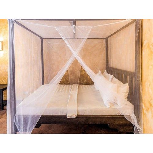 Moustiquaire Carrée Pour Le Camping Et La Maison, Accès Facile, Auvent En Polyester Respirant