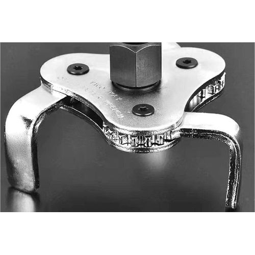 Clé à filtre à huile à 3 mâchoires, clé réglable pour l'entretien automobile