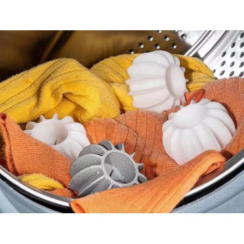 Boules de lavage réutilisables pour machine à laver - Lot de 8