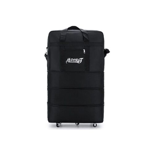 Sac de voyage à roulettes 80 x 47 x 25 cm, tissu Oxford extensible