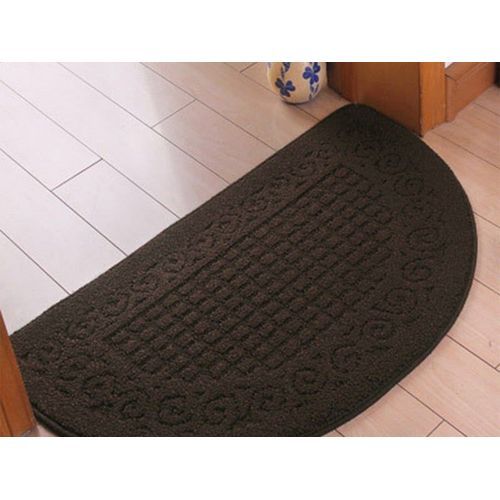 Paillasson Antidérapant Pour Cuisine Et Maison 38 X 58 Cm - Couleur Café Foncé