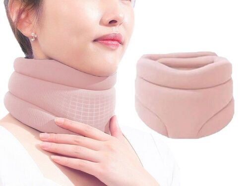 Minerve Cervicorrect - Soutien Cervical Ergonomique Pour La Posture Du Cou - Rose