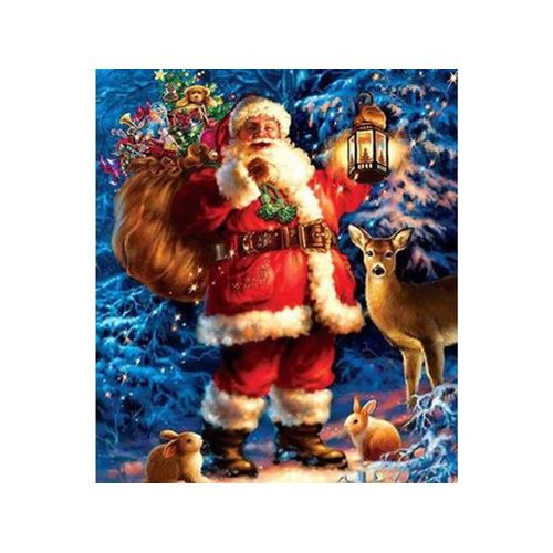 Kit De Peinture Diamant En Résine De Noël Pour Bricolage Et Décoration