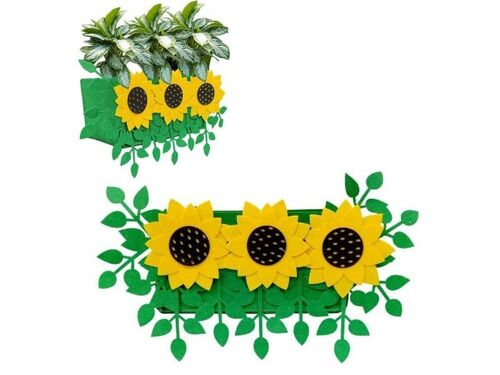 Sac de culture en feutre pour légumes et fleurs - Récipient de plantation réutilisable
