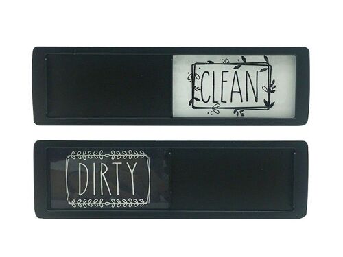 Panneau magnétique pour lave-vaisselle propre et sale - Indicateur coulissant facile pour appareils de cuisine
