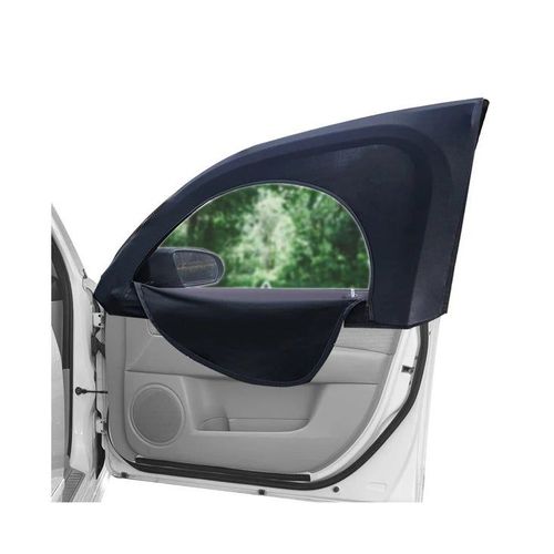 Pare-Soleil Pour Vitres Latérales De Voiture Avec Fermeture Éclair Pour Plus D'intimité Et De Protection Solaire