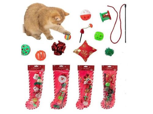 Ensemble De Jouets De Noël Pour Chats - Jouets Interactifs Pour Chats - Ensembles 1, 2 Et 3 - Jeu Amusant Et Stimulant