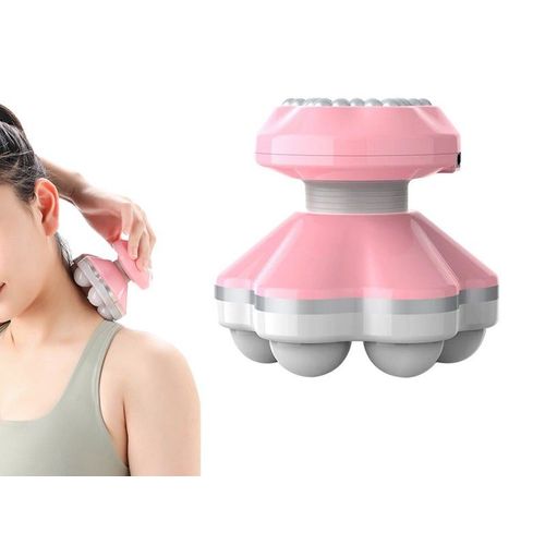 Masseur Électrique Portatif - Appareil De Massage Vibrant Portable - Rose
