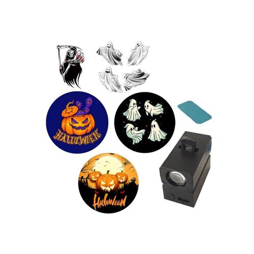 Lampe De Projection Fantôme D'halloween À Led Pour Fêtes Et Décoration Intérieure