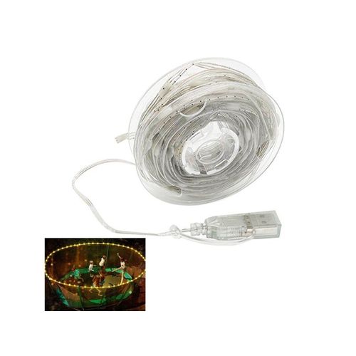 Guirlande Lumineuse Usb Pour Trampoline 10 M 100 Led Avec Contrôle Par Application Et Changement De Couleur