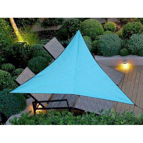 Auvent De Jardin Extérieur Triangulaire 3 X 3 X 3 M, Bleu Ciel