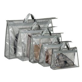 Ensemble De 5 Sacs De Rangement Transparents Pour Sacs À Main, Pour Organiser Votre Garde-Robe