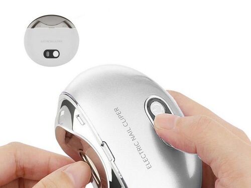 Coupe-Ongles Électrique Automatique Usb Blanc 
