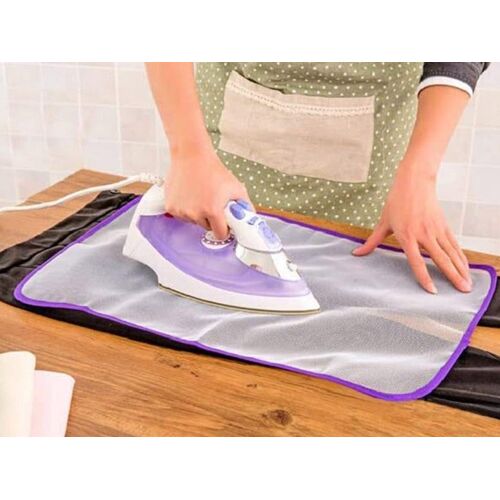 Lot de 10 chiffons en maille anti-brûlure pour la protection des vêtements et la sécurité du fer à repasser