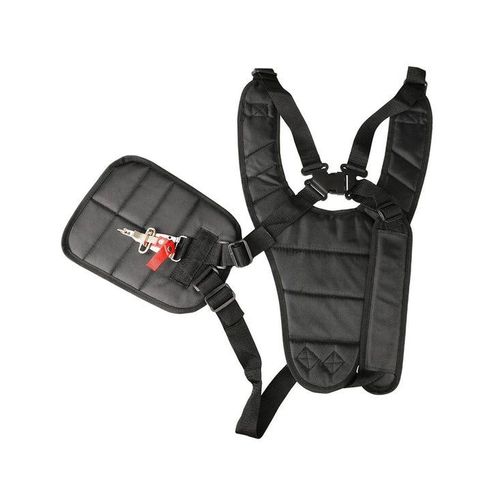 Bandoulière double pour coupe-bordures et débroussailleuses