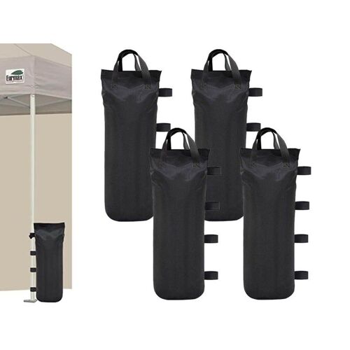 Lot De 4 Sacs De Sable Pour Tente À Baldaquin, Pour La Stabilité Des Pieds De Tonnelle Extérieure