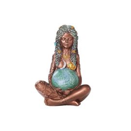 Statue en résine de la Terre Mère de 15 cm ¿ Figurine de la déesse Gaïa pour la décoration intérieure