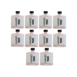 Lot De 10 Bouteilles De Whisky Plates Givrées De 250 Ml Avec Bouchon À Vis