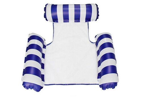 Hamac Gonflable Pour Piscine - Bleu Foncé