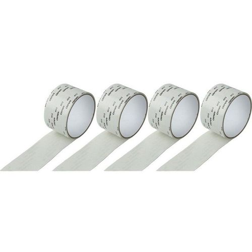 4 Rouleaux De Ruban Adhésif Blanc De 2 M Pour Réparation De Moustiquaires - Forte Adhérence, Résistant Aux Déchirures, Facile À Couper