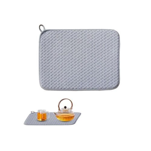 Tapis Égouttoir À Vaisselle En Microfibre 45 X 60 Cm - Tapis Égouttoir Absorbant Pour Cuisine