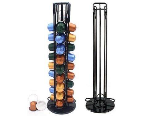 Support Pour 40 Capsules Nespresso Vertuo - Lot De 2